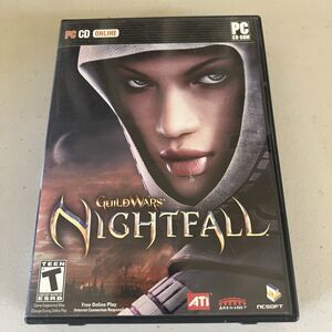 Guild Wars Nightfall PC Game CD ROM 3 Disc Complete Original Case Big Box CIB